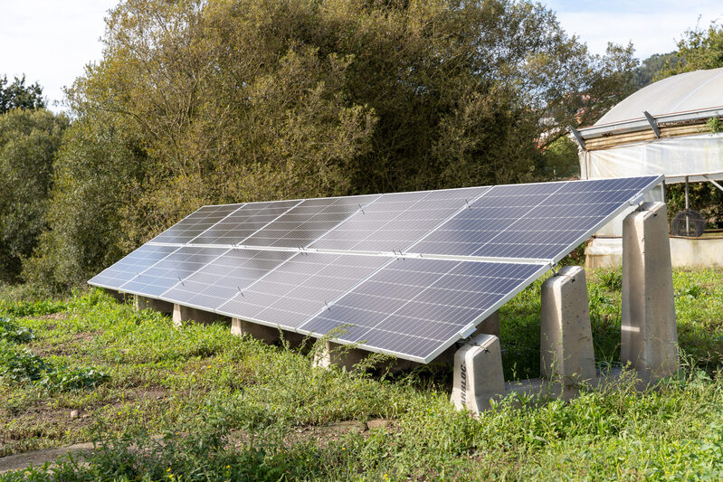 Instalación híbrida geotérmica fotovoltaica